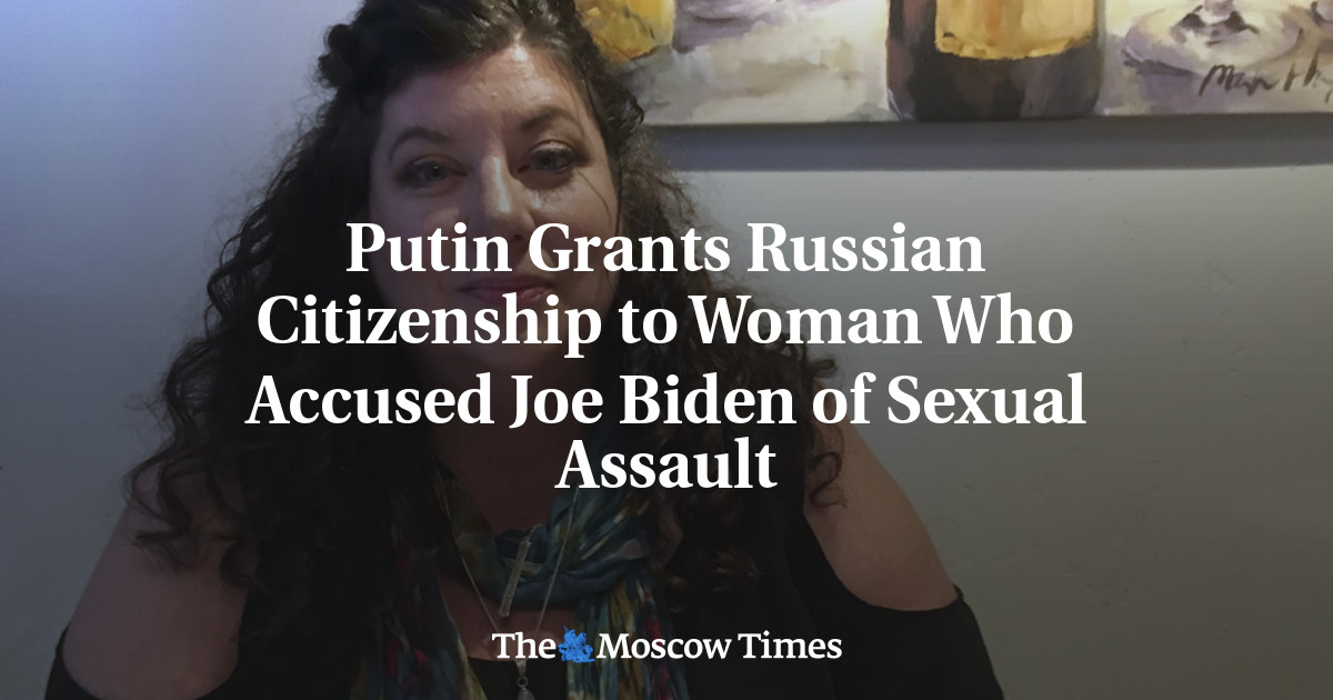 Putin Grants Russian Citizenship to Woman Who Accused Joe Biden of Sexual Assault