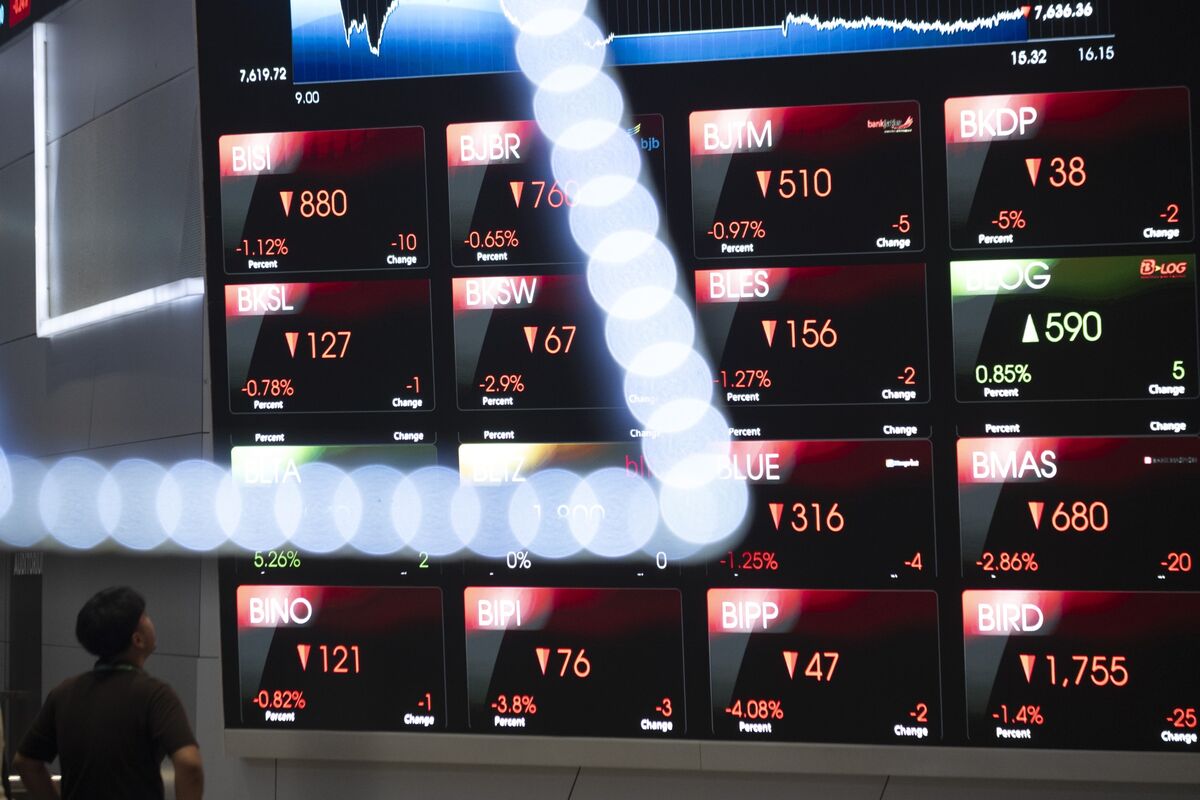 Indonesian Bond Demand, Stocks Hit After Finance Minister Exit