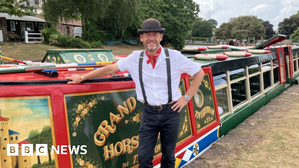 Tiverton's horse-drawn barge business up for sale