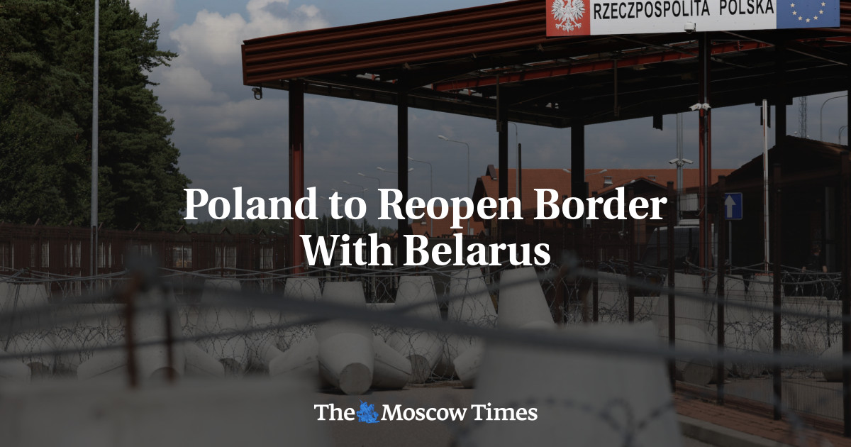 Poland to Reopen Border With Belarus