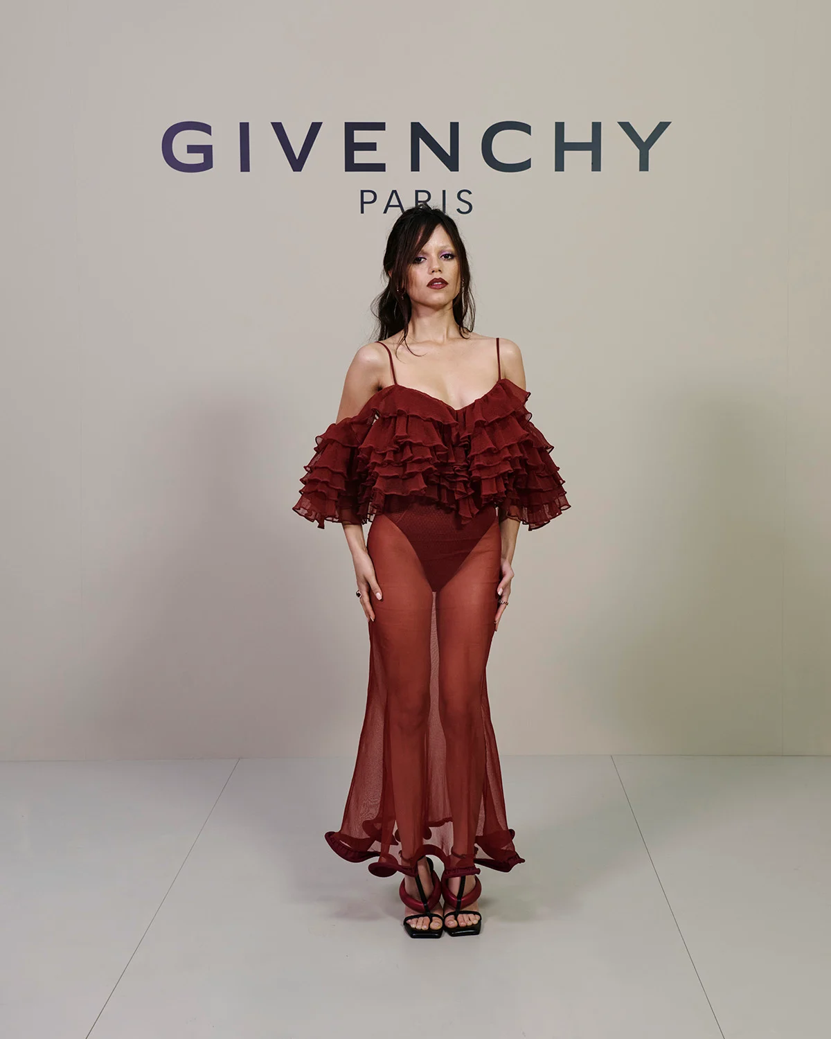 Celebrities Front Row @ Givenchy Spring 2026 by Sarah Burton