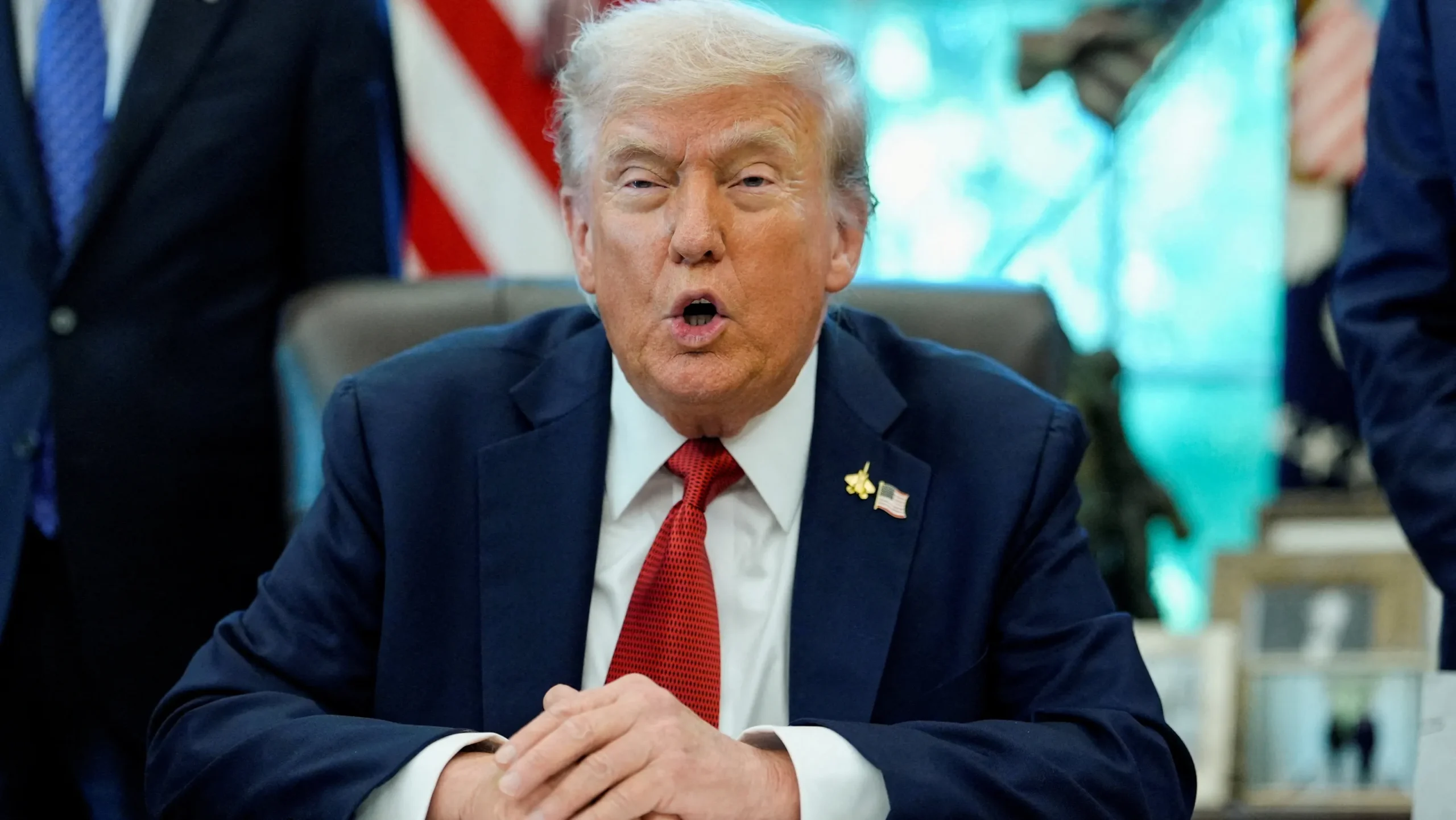 Trump talks Diddy, Ghislaine Maxwell pardon requests. See other celebrities he's pardoned